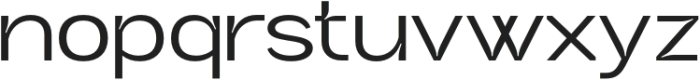 Neutrix Medium Expanded otf (500) Font LOWERCASE
