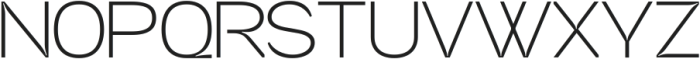 Neutrix Regular ttf (400) Font UPPERCASE