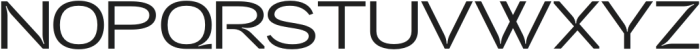 Neutrix Semi Bold Expanded otf (600) Font UPPERCASE