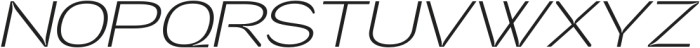 Neutrix Slant Expanded otf (400) Font UPPERCASE
