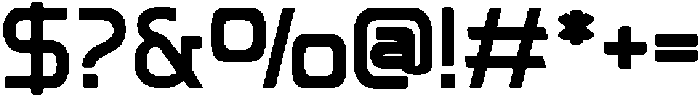 Neutrona Regular otf (400) Font OTHER CHARS