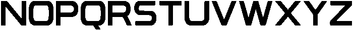 Neutrona Regular otf (400) Font UPPERCASE