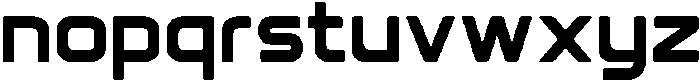 Neutrona Regular otf (400) Font LOWERCASE
