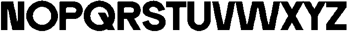 Neuversa Medium otf (500) Font UPPERCASE