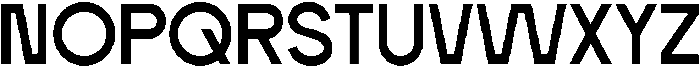Neuversa Thin otf (100) Font UPPERCASE