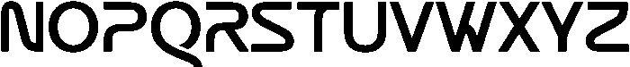 Nevera Regular otf (400) Font UPPERCASE