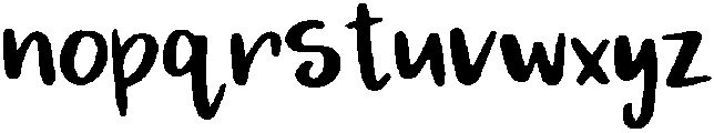 Nevermind otf (400) Font LOWERCASE