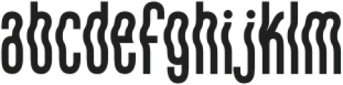 Nevermine Typeface Regular otf (400) Font LOWERCASE