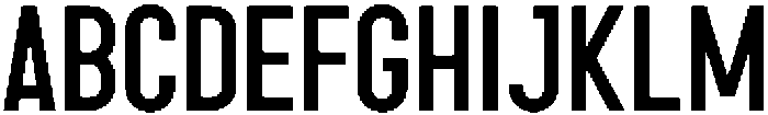 Nevis Ridge Regular otf (400) Font UPPERCASE
