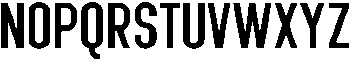 Nevis Ridge Regular otf (400) Font UPPERCASE