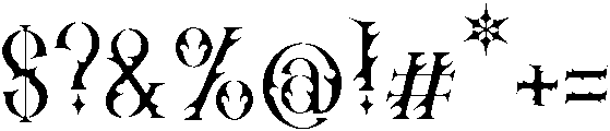 Nevron Sin otf (400) Font OTHER CHARS