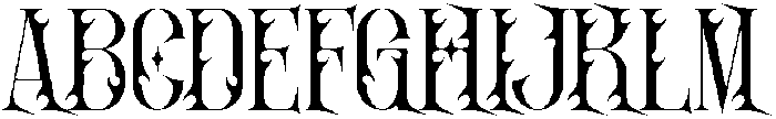 Nevron Sin otf (400) Font UPPERCASE