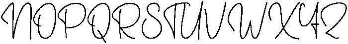 New Arrivals Regular otf (400) Font UPPERCASE