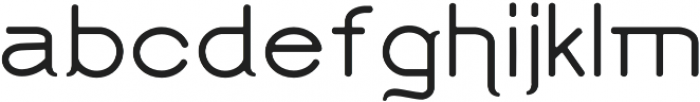 New Chelsea Rounded otf (400) Font LOWERCASE