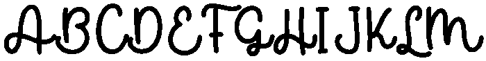New Christmas Mono Regular otf (400) Font UPPERCASE