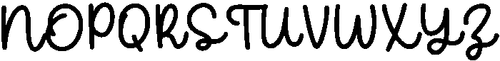 New Christmas Mono Regular otf (400) Font UPPERCASE