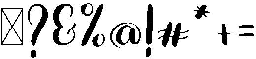 New Christmas Three Regular otf (400) Font OTHER CHARS