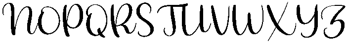 New Christmas Two Regular otf (400) Font UPPERCASE