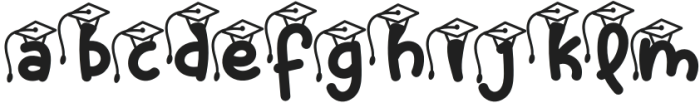 New Class School otf (400) Font LOWERCASE