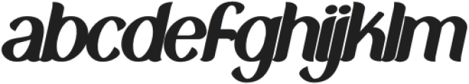 New Crown Black Italic otf (900) Font LOWERCASE