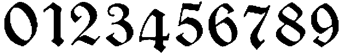 New English 1937 Regular otf (400) Font OTHER CHARS