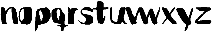 New Font Regular otf (400) Font LOWERCASE