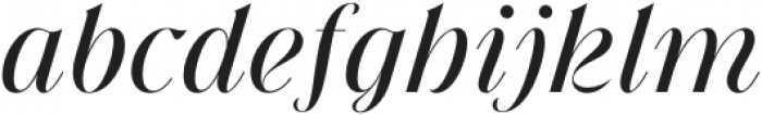 New Forest Italic otf (400) Font LOWERCASE