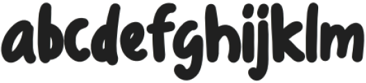 New Freshty Regular otf (400) Font LOWERCASE