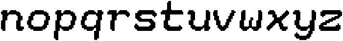 New Friend Mono Italic otf (400) Font LOWERCASE