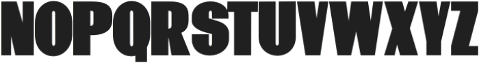 New Genuine Black otf (900) Font UPPERCASE