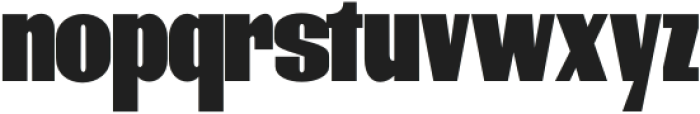 New Genuine Bold otf (700) Font LOWERCASE