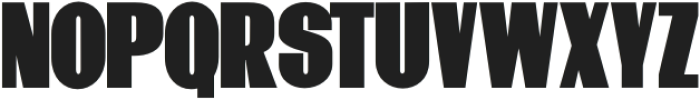 New Genuine Extra Bold otf (700) Font UPPERCASE