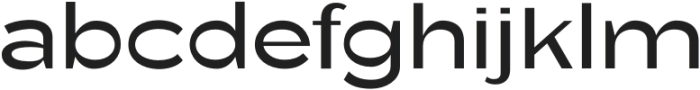 New Gerbil Medium otf (500) Font LOWERCASE