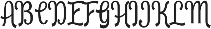 New Haven Regular otf (400) Font UPPERCASE