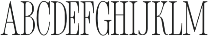 New Icon Serif Condensed otf (400) Font LOWERCASE