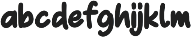 New Note Bold otf (700) Font LOWERCASE