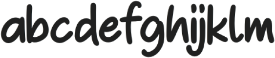 New Note Regular otf (400) Font LOWERCASE