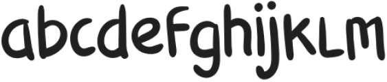 New School Regular otf (400) Font LOWERCASE