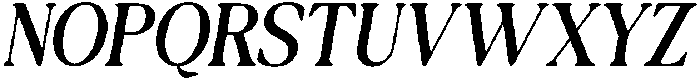 New Shuffle Italic Extra Light Italic otf (200) Font UPPERCASE