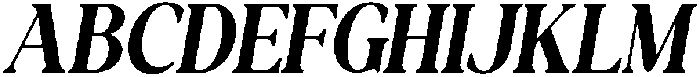 New Shuffle Italic Medium Italic otf (500) Font UPPERCASE