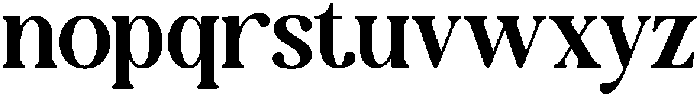 New Shuffle Medium otf (500) Font LOWERCASE