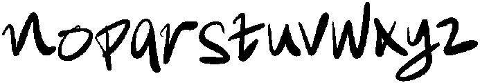 New Siqon otf (400) Font LOWERCASE