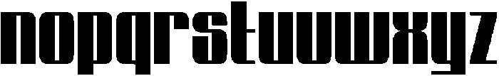 New Taurus Regular otf (400) Font LOWERCASE