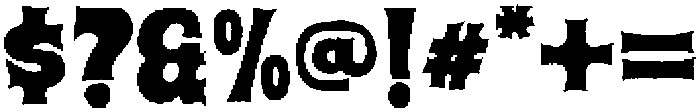 New Tone Regular otf (400) Font OTHER CHARS