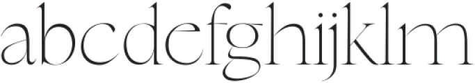 New Tropic Light ttf (300) Font LOWERCASE