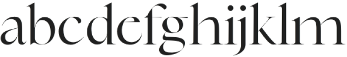 New Tropic Regular otf (400) Font LOWERCASE