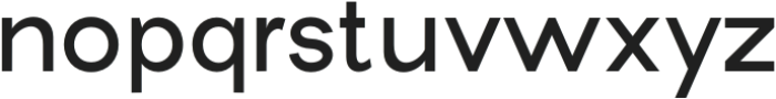 New Trusty Medium otf (500) Font LOWERCASE