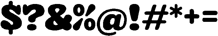 New Value Regular otf (400) Font OTHER CHARS