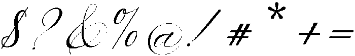 New Value Regular otf (400) Font OTHER CHARS