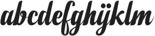 New Vintage otf (400) Font LOWERCASE